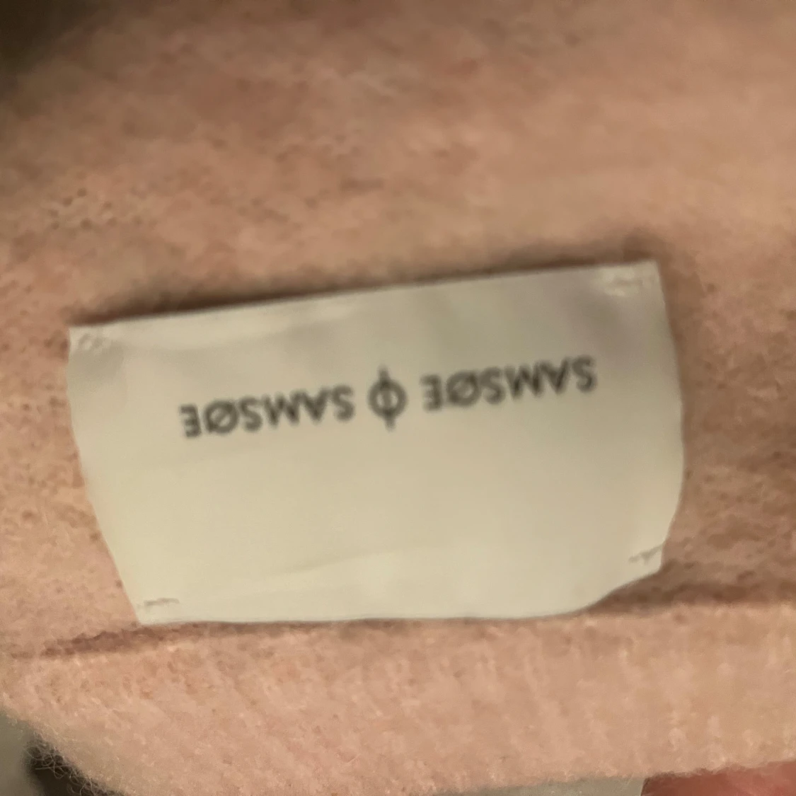 Beige stickad tröja från Samsøe Samsøe - 91