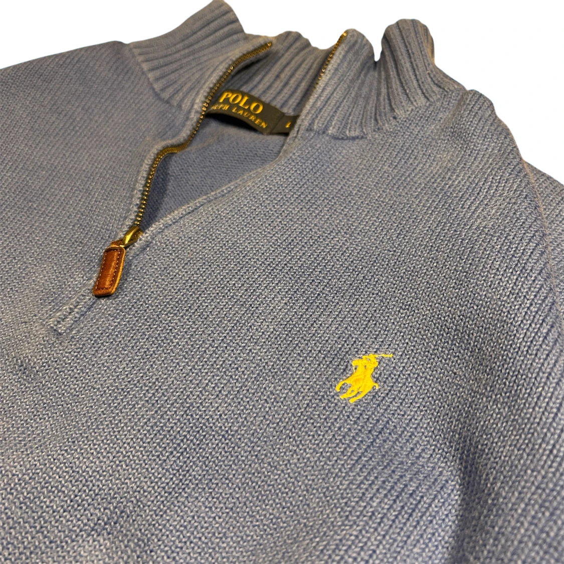 Grå tröja med dragkedja från Polo Ralph Lauren - 90