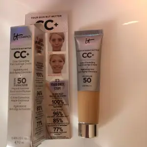 It cosmetics CC cream 12 ml color medium. New in package.