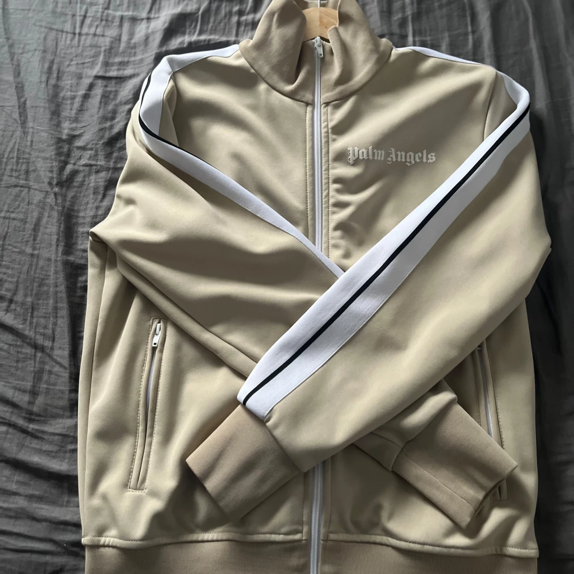 Beige track jacket från Palm Angels - 90
