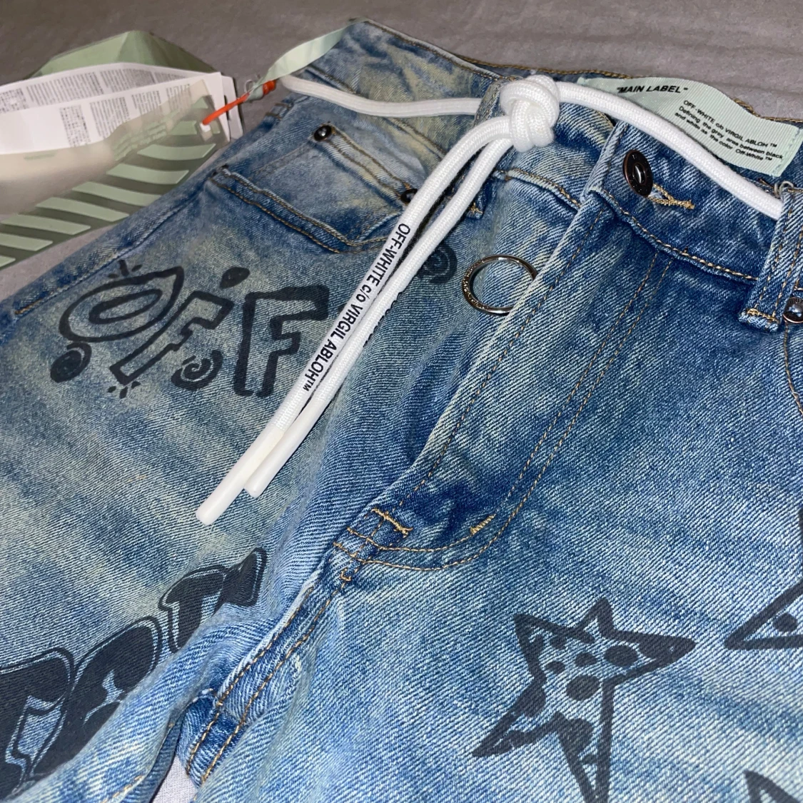 OFF-WHITE: ”wizard” JEANS - 93