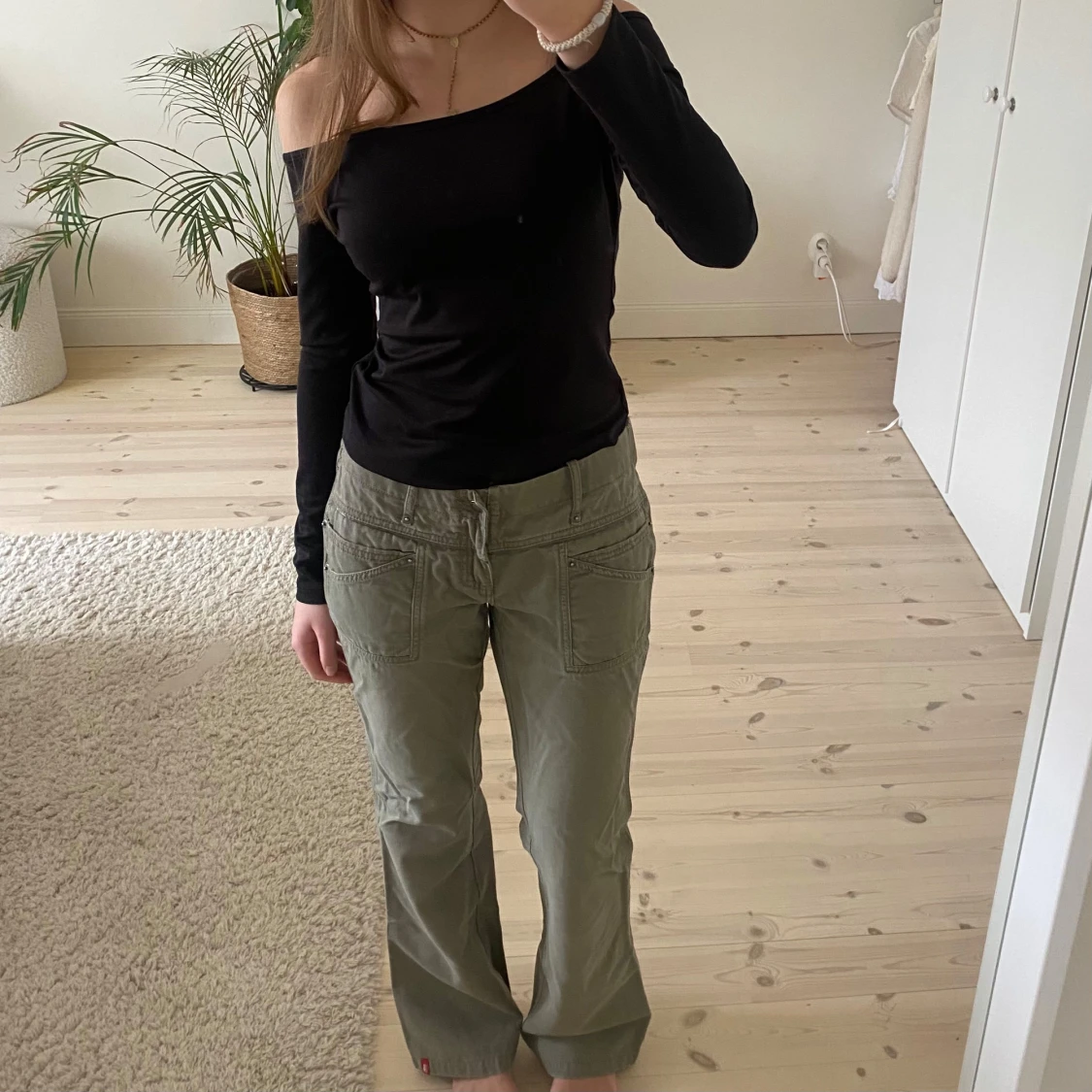 Off shoulder topp 90s - 90