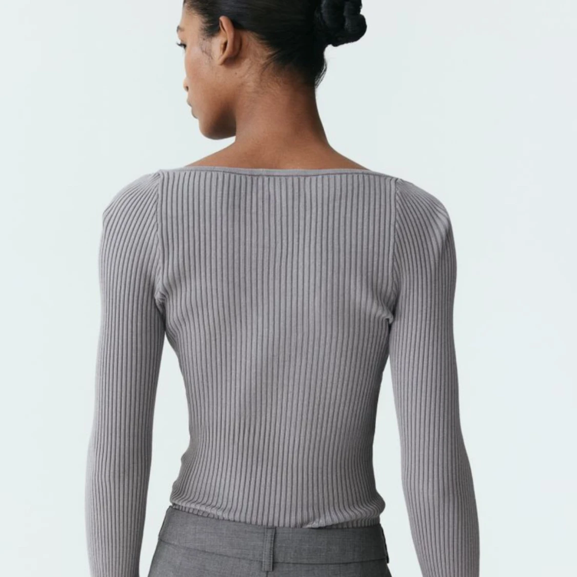 H&m ribbstickad tröja - 91