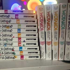 Manga, Given/Wotakoi/RentAGf/orange - Bra skick, de flesta har bara blivit lästa en gång. Säljer pga behöver mer plats. Om du är ny till manga rekomenderar jag Wotakoi och Orange, då de redan  är helt klara :) Säljs styckvis. 50kr/bok. Mitt nummer är 076-199 52 05!