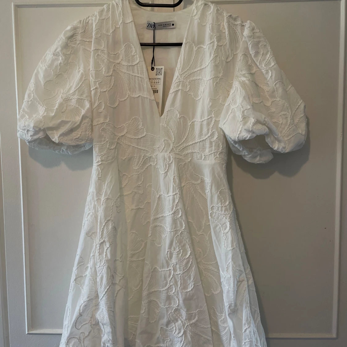 Klänning med puff  - 90