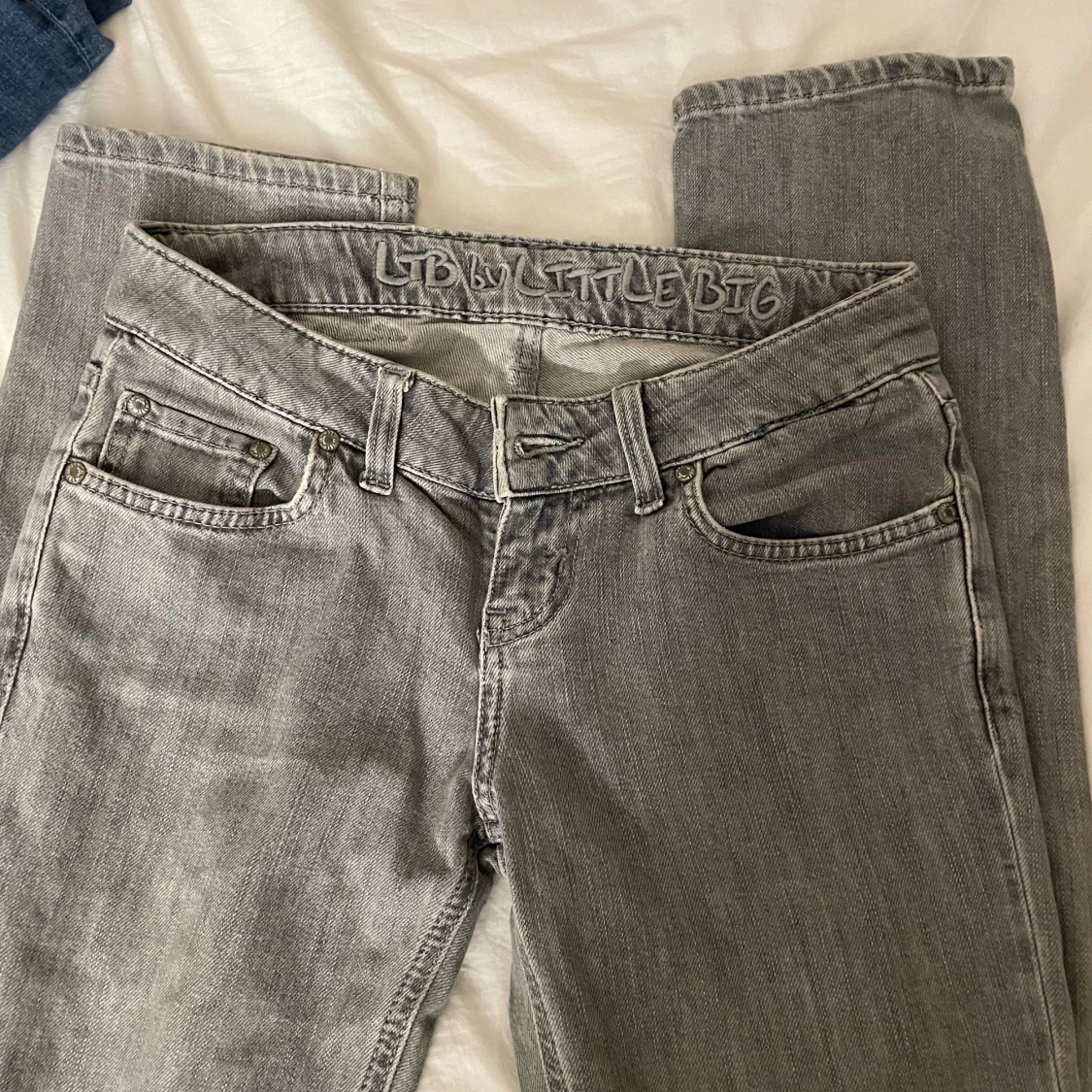 Gråa LTB jeans💗Low waist