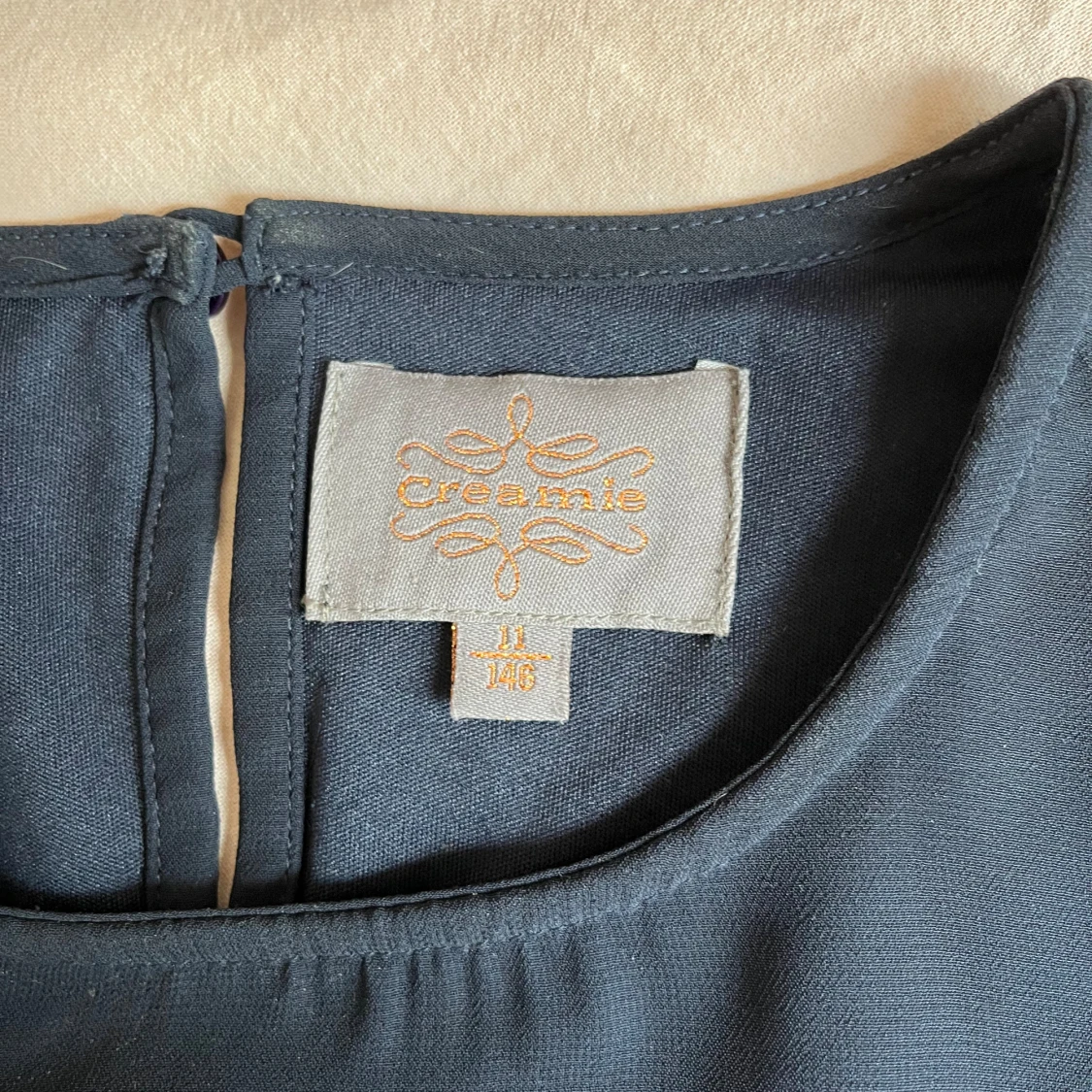 Jättefin marinblå blus!💗💗 - 92