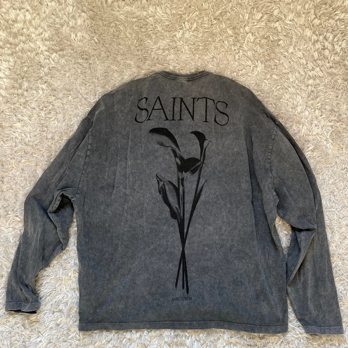 Grå långärmad tröja från ASOS DESIGN - 90