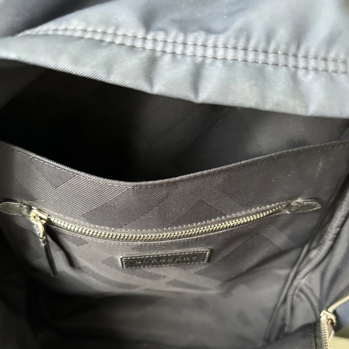 Burberry Nylon Backpack - Navy - 93