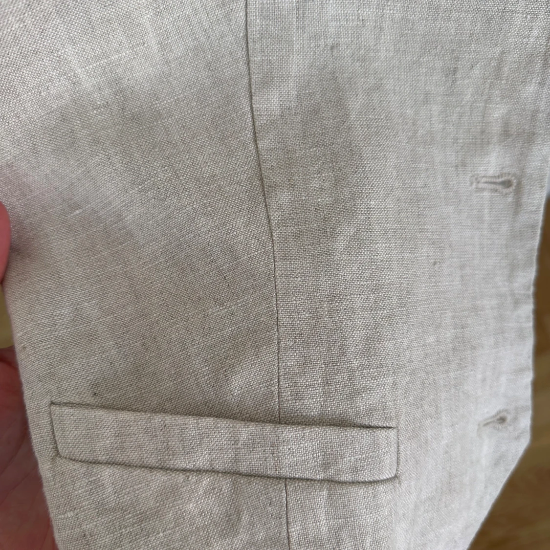 Kostymväst i linne - 91