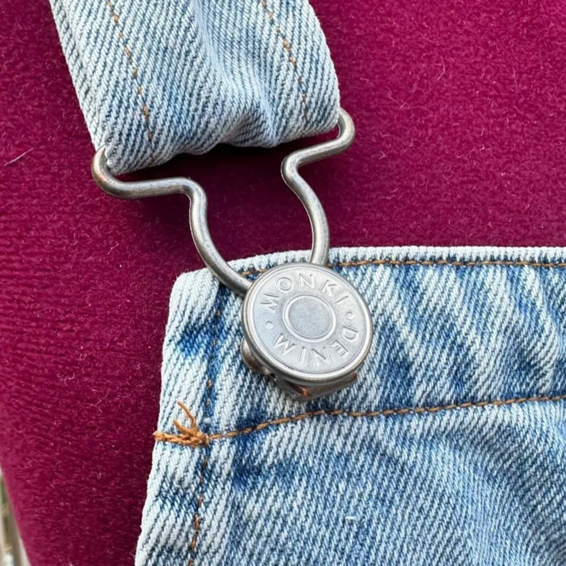 Hängselshorts jeans  - 92