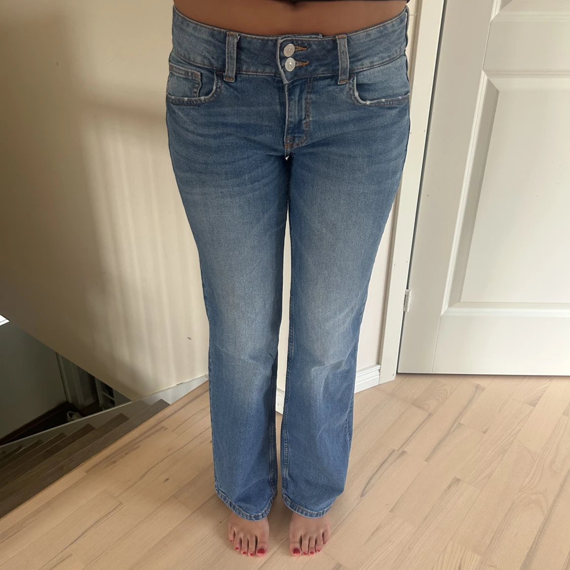 Lågmidjade jeans  - 90