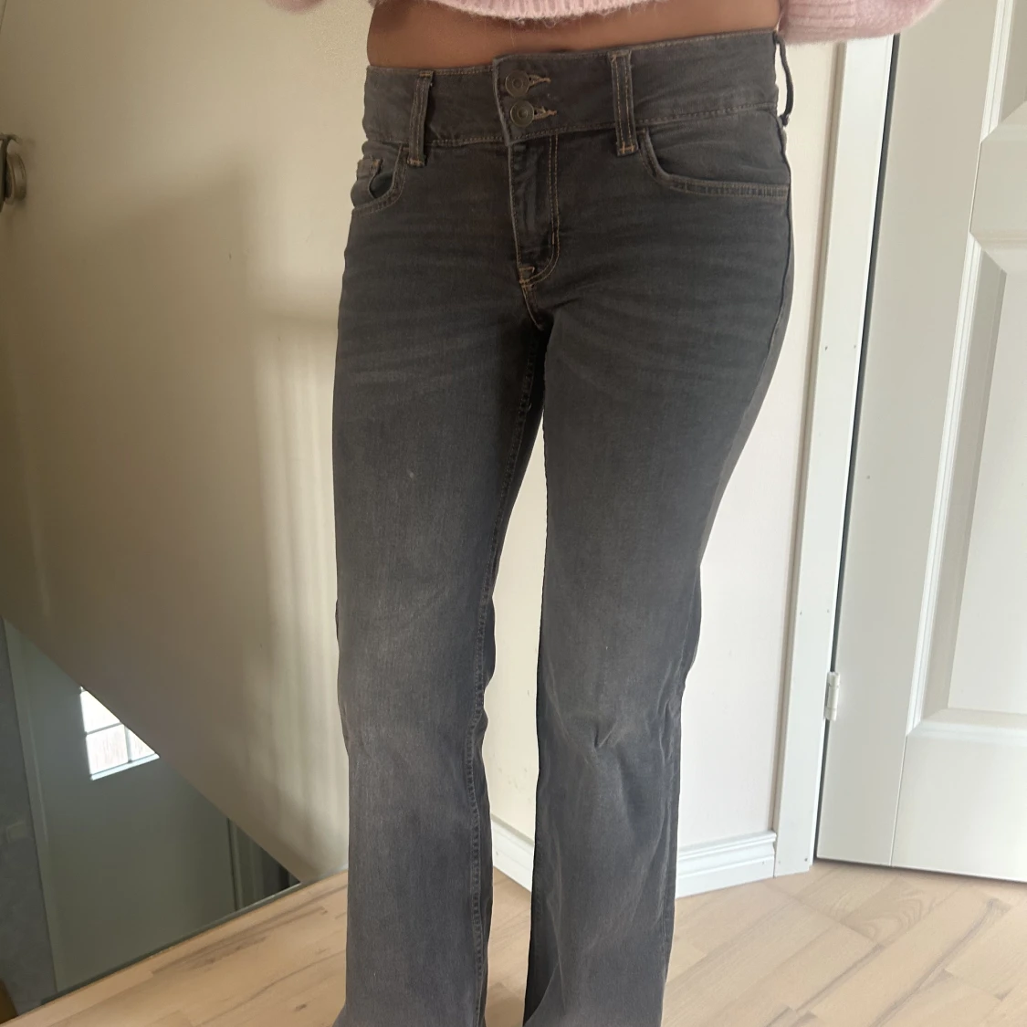 Lågmidjade jeans - 90