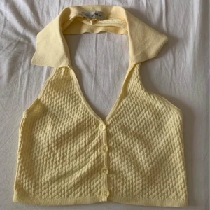 Gul topp - Söt sommartop 