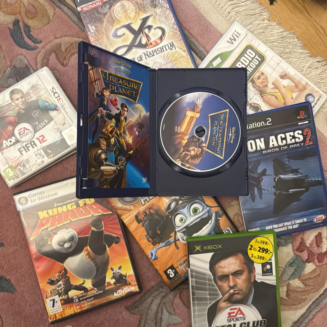 Olika dvd-skivor  - 90