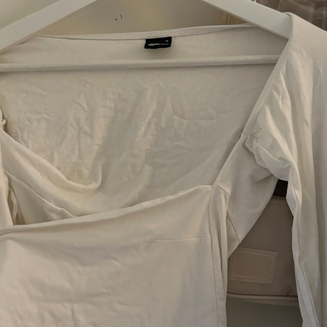 Vit Tunn Tröja - 90