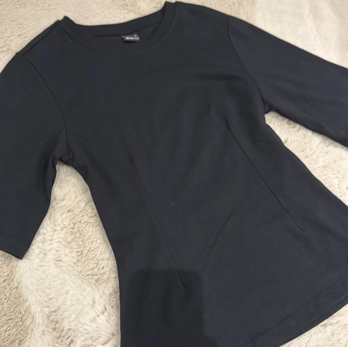 T-shirt med struktur - 90