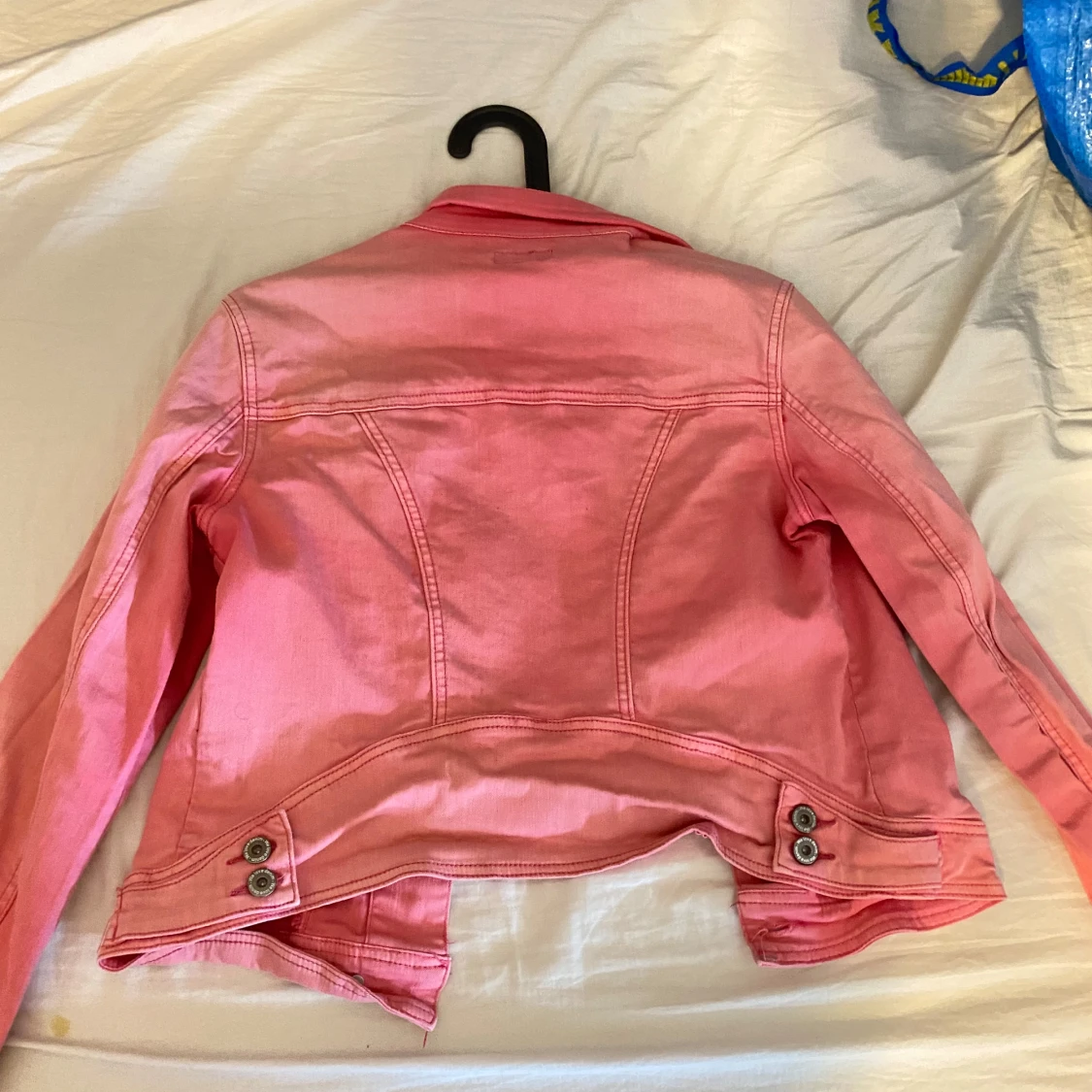 Rosa jeans jacka - 90