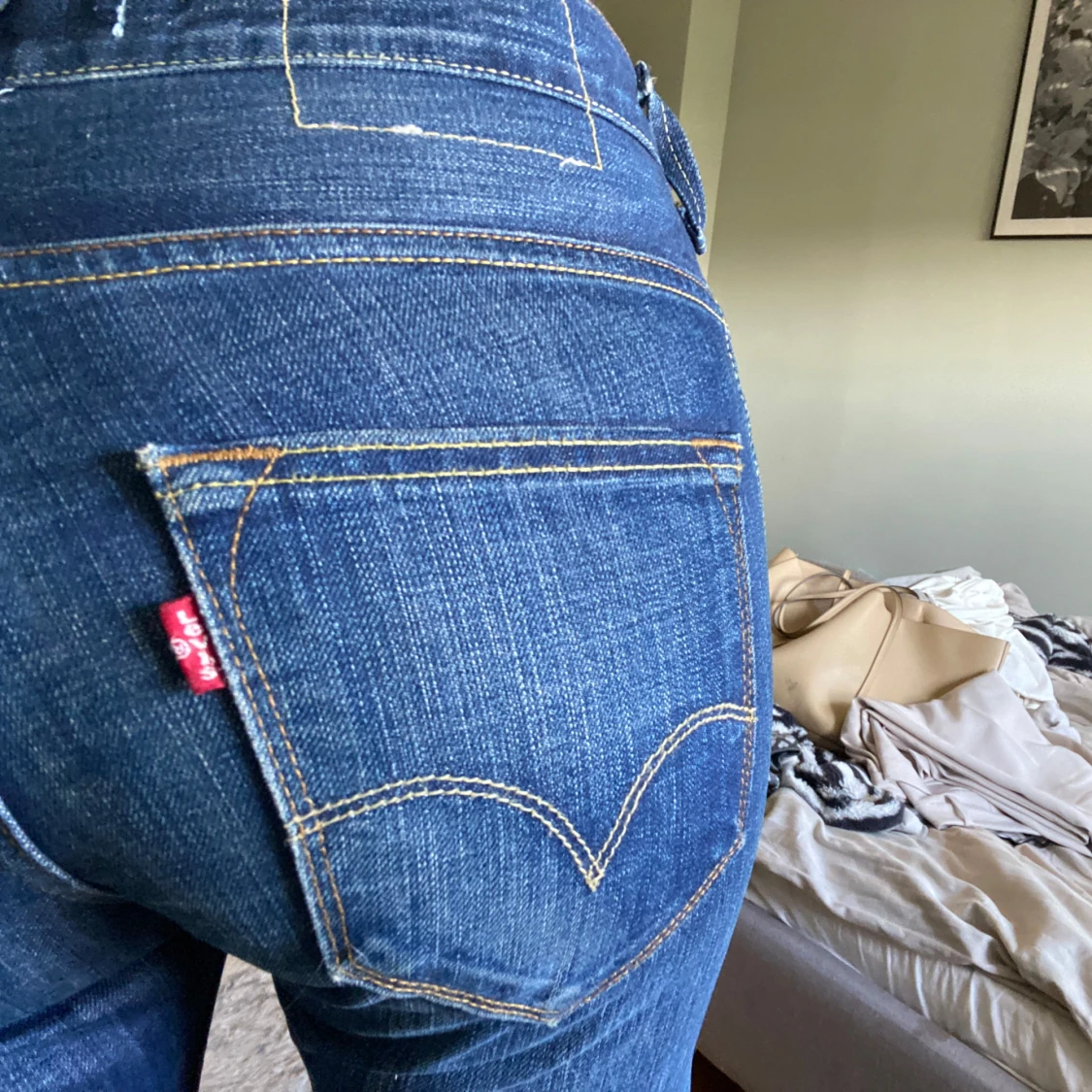 Lågmidjade Levis jeans  - 91