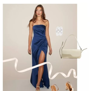 Balklänning - Köpt på Nelly och endast använd på balen, inga defekter! 💙