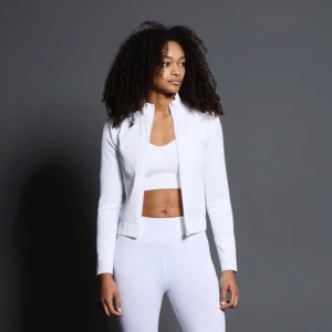 Vit tränings kofta - Ser ut som ny knappt använd 😁