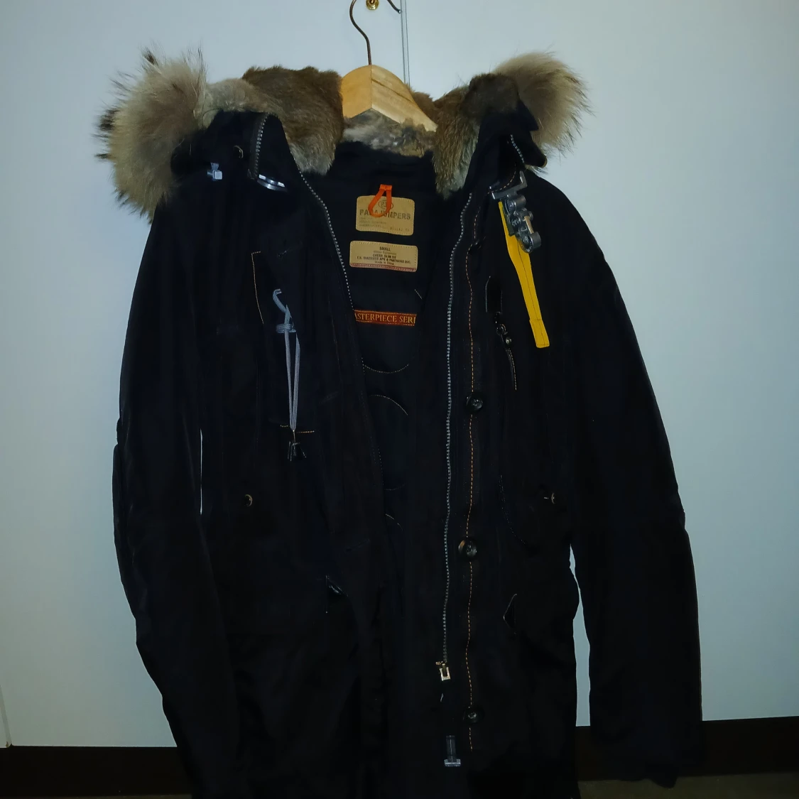 Svart parkajacka från Parajumpers