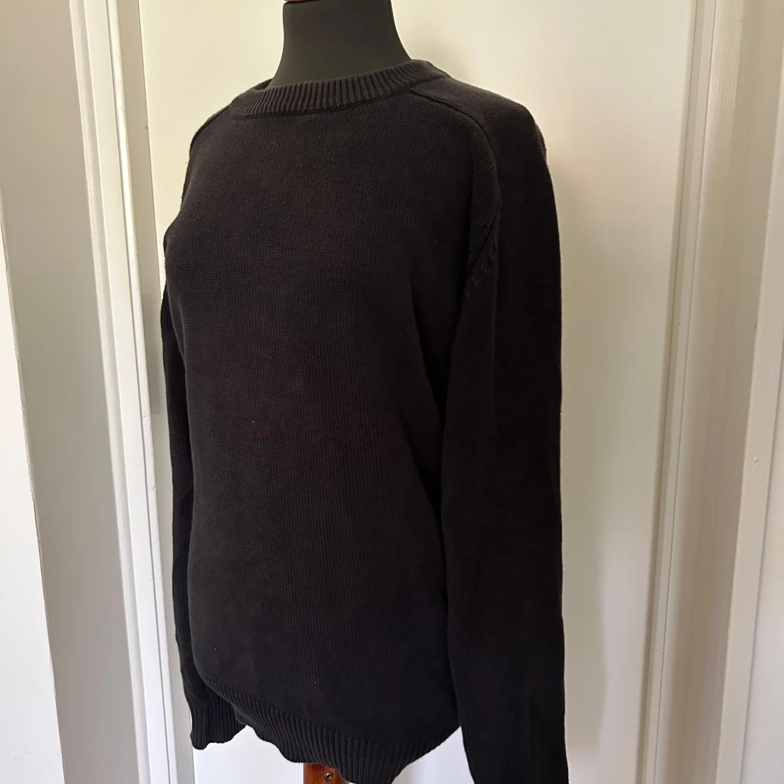 Svart sweatshirt tröja - 90