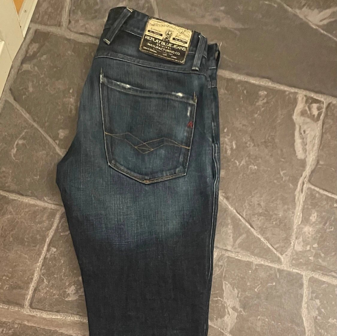 Blåa REPLAY x FC Barcelona Jeans. - 92