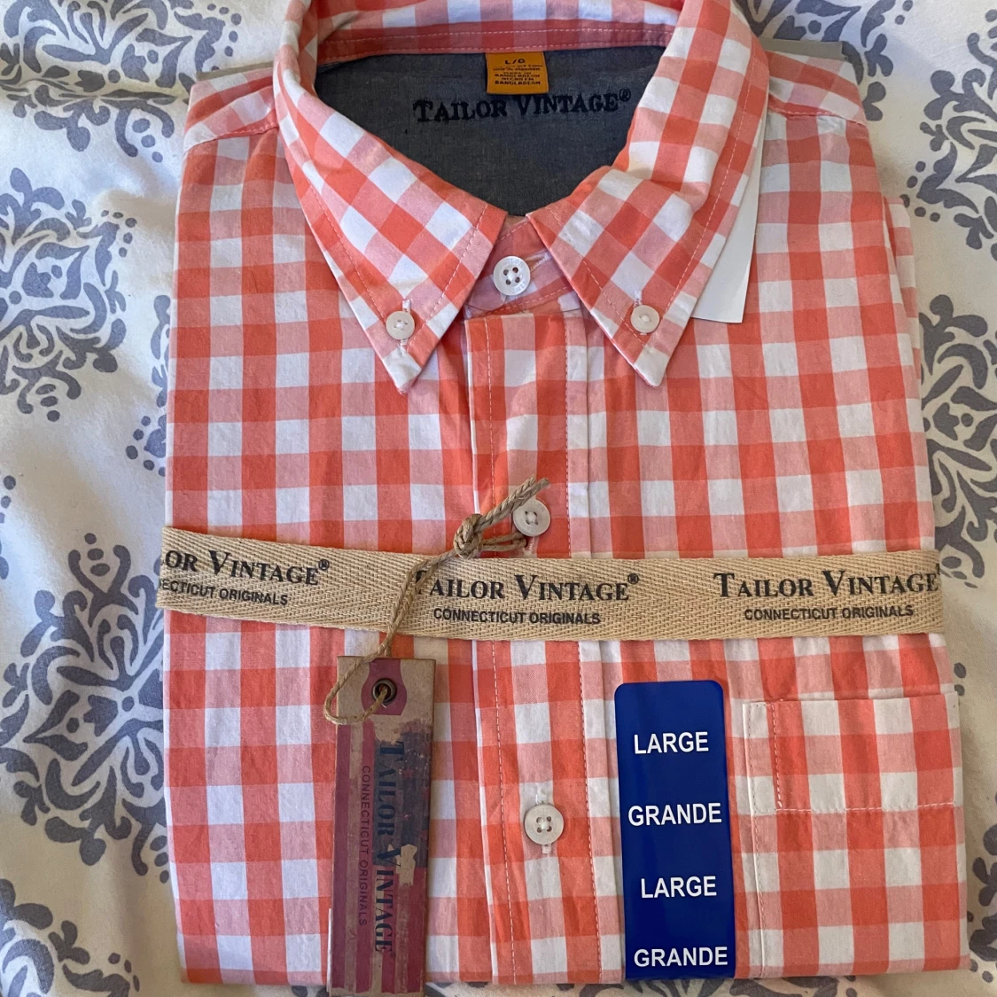 Rutig skjorta från Tailor Vintage