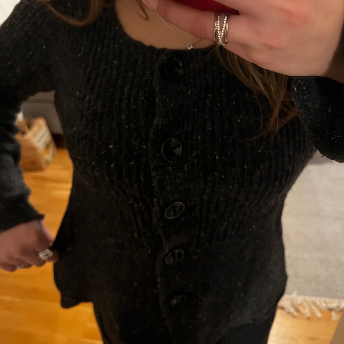 Ull tröja med knappar - 91