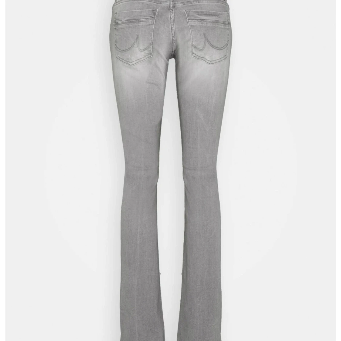 Grå bootcut jeans - 90