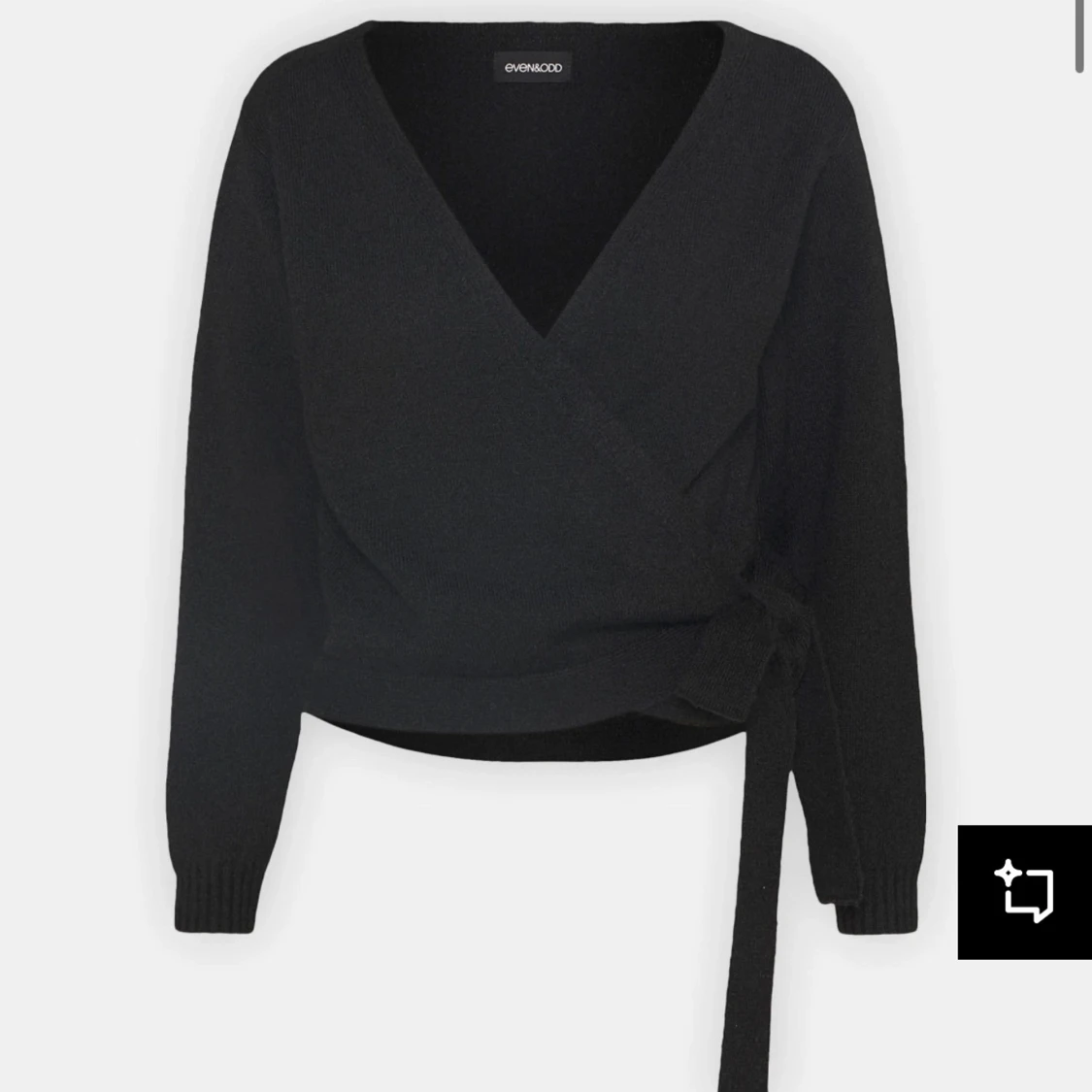 Svart omlottopp super snygg!!!