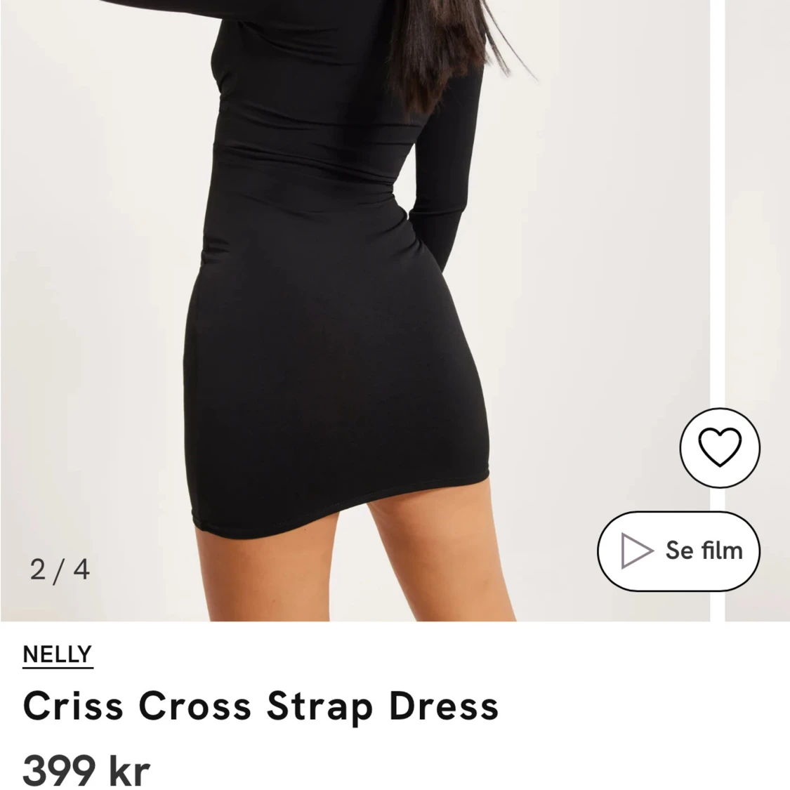 Svart klänning - 90