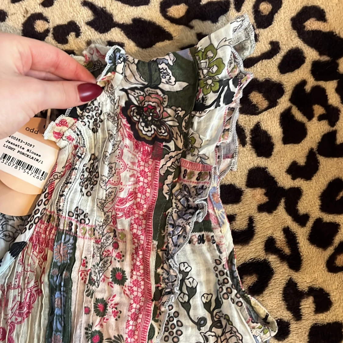 Mönstrad blus från Odd Molly - 92