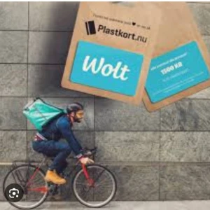 Presentkort på Wolt 1000kr - Presentkort på Wolt laddat med 1000Kr 