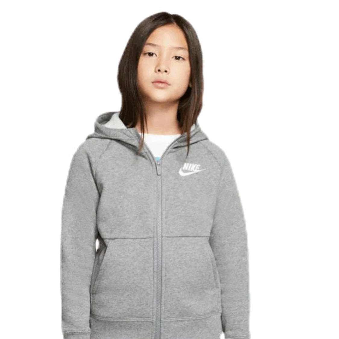 Grå hoodie från Nike