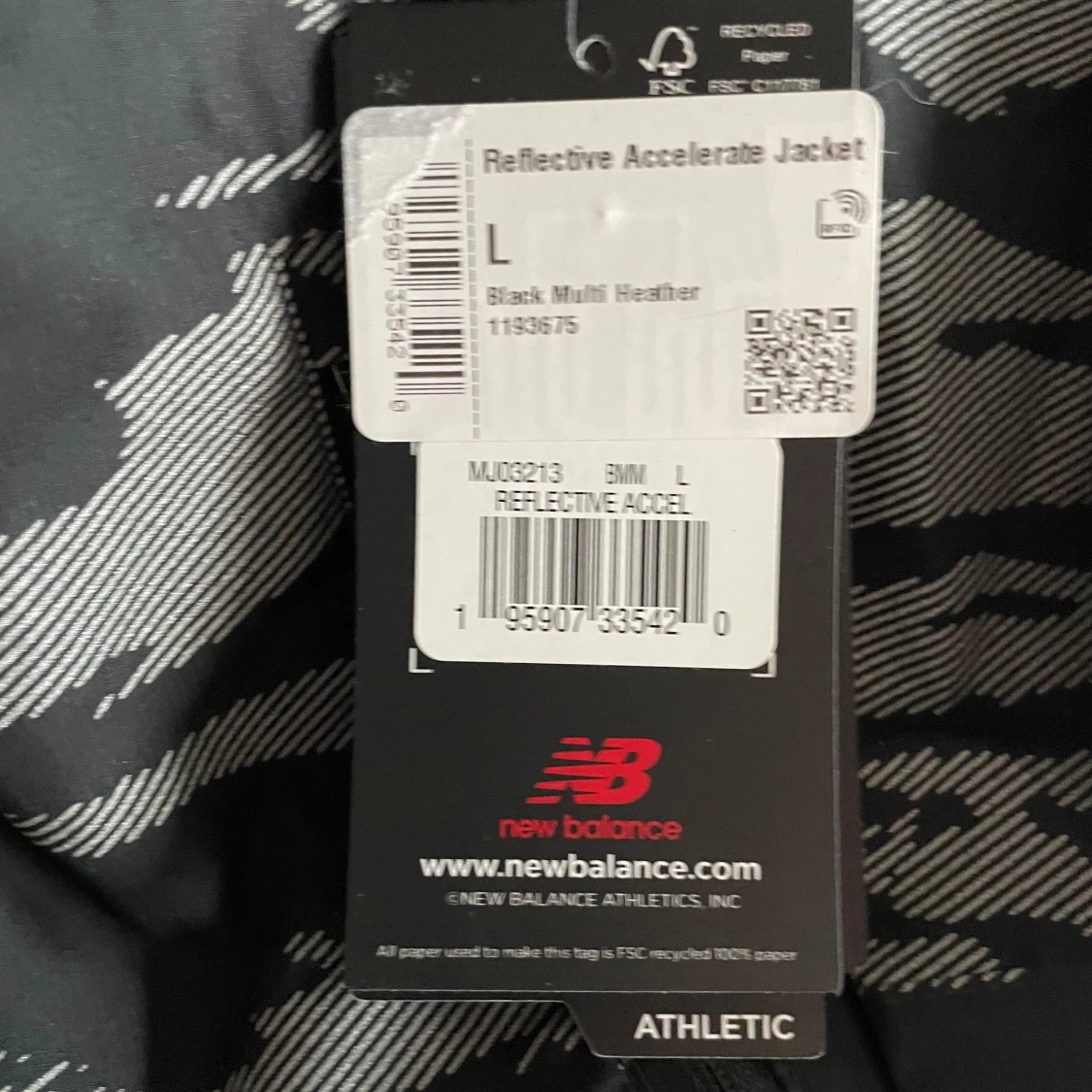 New Balance Reflective Accelerate Jacket  - 91