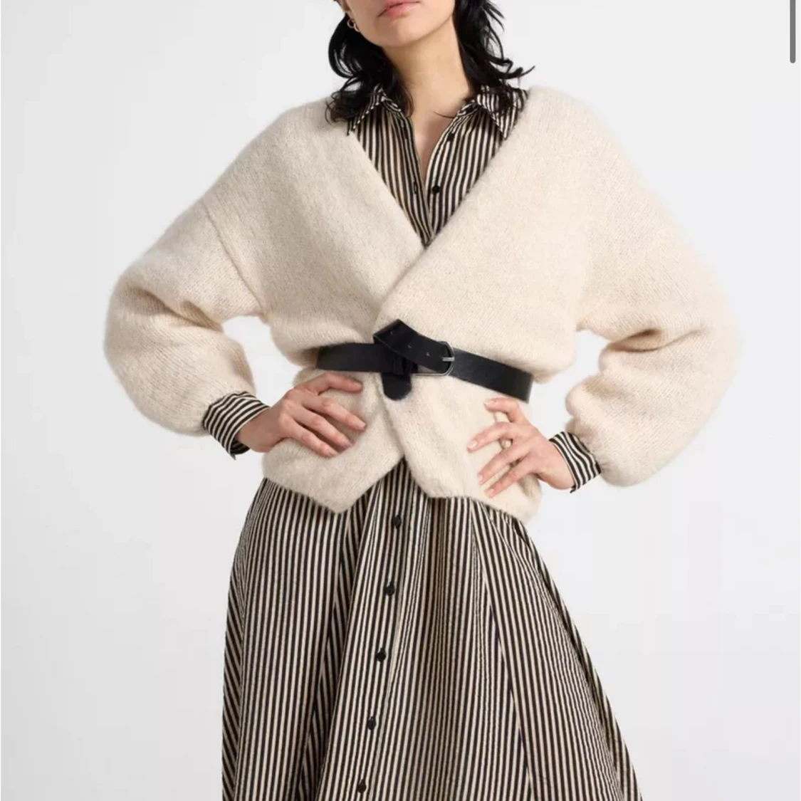 Stickad cardigan/kofta från Lindex