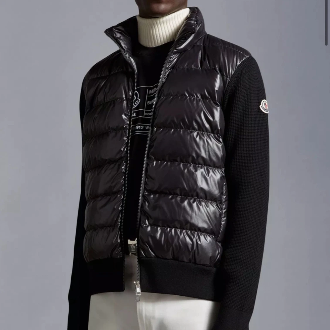 Monclerlogo-patch padded jacket (SÄNKT PRIS)