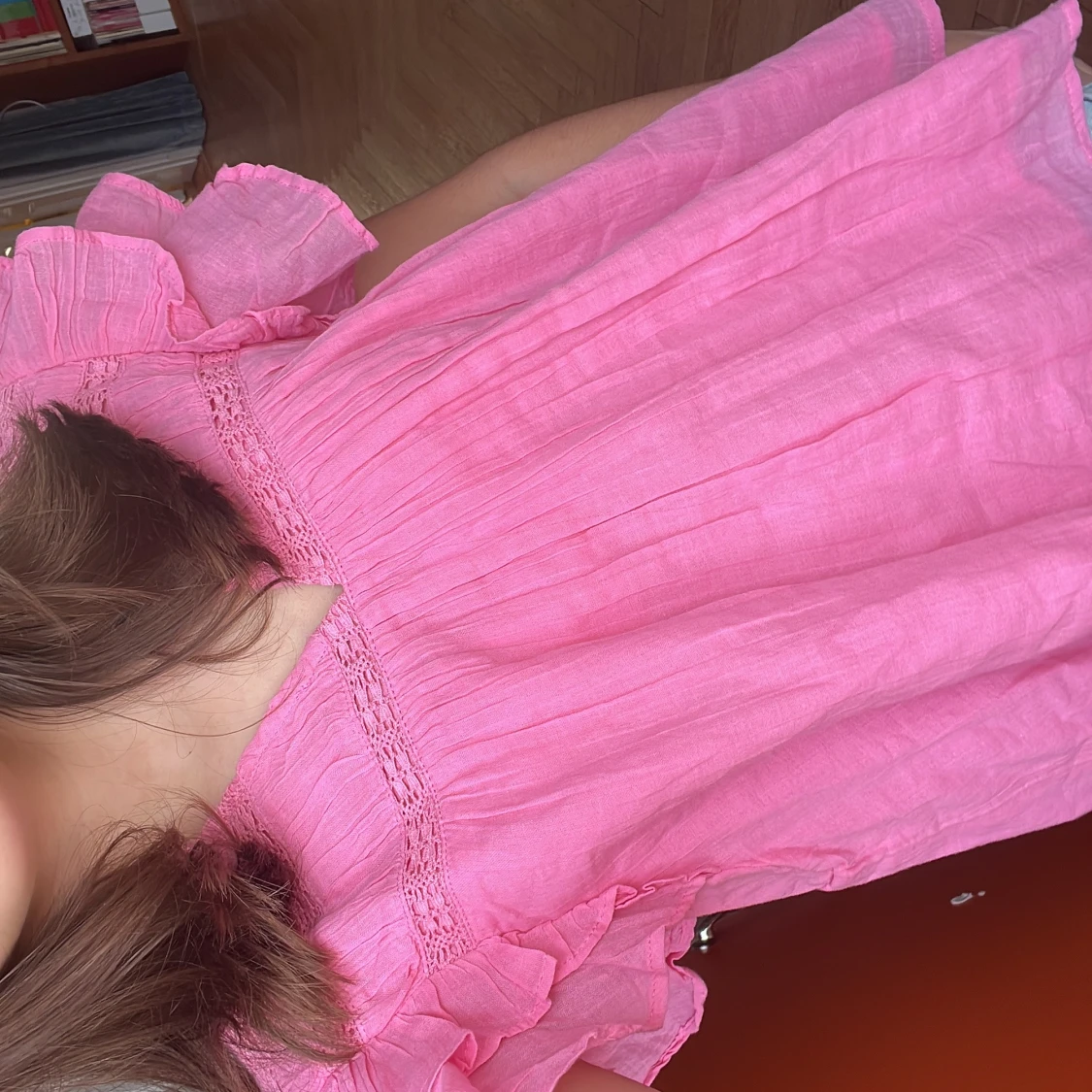 Rosa boho topp från Gina Tricot