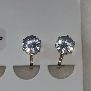 Örhängen  - Oanvända clip on örhängen köpta på glitter. Då det endast är 1 par kvar gäller priset 1/3 av original. 