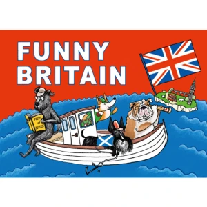 Funny Britain (inbunden, eng) - Exclusive hand-drawn artwork which show funny and humorous aspects of people living in Britain.This limited edition hardcopy is an ideal gift or unique souvenir to keep.- Many high quality prints with funny antidotes- Humorous quirks of British culture- Fun quiz testing your British knowledgeOur design studio created this with Love and Goodwill in mind celebrating the British people and will delight all ages!    Format Inbunden   Omfång 48 sidor   Språk Engelska   Förlag Funni Planet   Utgivningsdatum 2019-03-04   Medverkande Niklas Stockborg   ISBN 9789198518719  