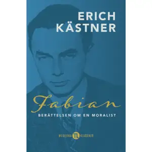 FABIAN – BERÄTTELSEN OM EN MORALIST är en äkta klassiker! En storstadsroman som utspelar sig på tidigt 30-tal. Fabian är litteraturvetare men jobbar som reklamman. På kvällarna driver han runt i Berlin på jakt efter kärlek och nöjen. FABIAN är både humoristisk och tänkvärd – ett av mellankrigstidens stora litterära verk; både lätt att tycka om och ta till sig. Tidlös och förbluffande modern!    Format Inbunden   Omfång 240 sidor   Språk Svenska   Förlag Bokförlaget Thorén & Lindskog   Utgivningsdatum 2022-01-28   Medverkande Laurenz Bick   Medverkande Jörn Lindskog   Medverkande Jörn Lindskog   ISBN 9789186905385  