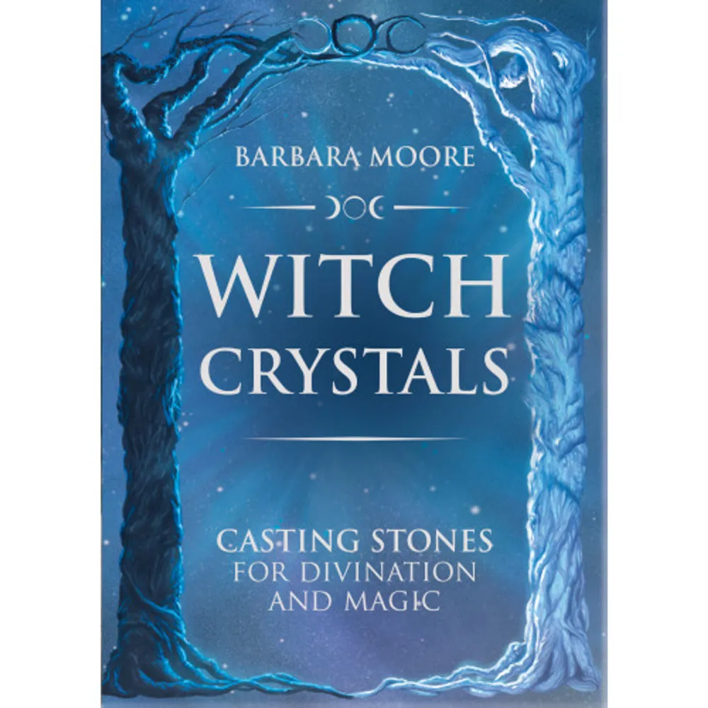 From bestselling author Barbara Moore, the new edition of Witch Crystals introduces traditional stones and crystals’ divination tech- niques with an original and deep pagan twist. The board displays a Wheel of the Year, while the box includes minerals such as: Blue Agate, Green Aventurine, Red Jasper, Rose Quartz, and a White Onyx. Includes 8 cards, 5 crystals and 1 board. Instructions. Multilingual edition.. Böcker.