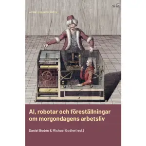 Robotisering och utvecklingen av artificiell intelligens, AI, upptar en central plats i debatten om framtidens samhälle. Den tekniska förändringen kommer att påverka våra vardagsliv alltifrån hur fabriksgolvet organiseras till hur vi interagerar på internet. Prognoserna om framtiden lyfts ständigt fram i media, men är de egentligen rimliga? I AI, robotar och föreställningar om morgondagens arbetsliv studerar en grupp forskare idéer och föreställningar kring automationen, såväl historiskt som i ljuset av dagens diskussioner om artificiell intelligens. Hur tänker vi och pratar om den tekniska utvecklingen? Den kommer att ingripa i våra liv på olika nivåer, men har vi möjlighet att välja en framtid utan AI? I framtiden kan antalet arbetstillfällen komma att minska vilket möjligen innebär en utveckling mot större ekonomiska och sociala klyftor. Men kanske ger skiftet istället möjligheter att arbeta mindre och dela på jobben? Författarna kommer från olika humanvetenskapliga discipliner och belyser diskussionen om AI i alla dess skepnader. De utforskar hur samtalet förs i dagspress och på arbetsplatser, men också hur det uttrycks i konst och språk.    Format Inbunden   Omfång 287 sidor   Språk Svenska   Förlag Nordic Academic Press   Utgivningsdatum 2020-05-15   Medverkande Daniel Bodén   Medverkande Michael Godhe   ISBN 9789188909527  