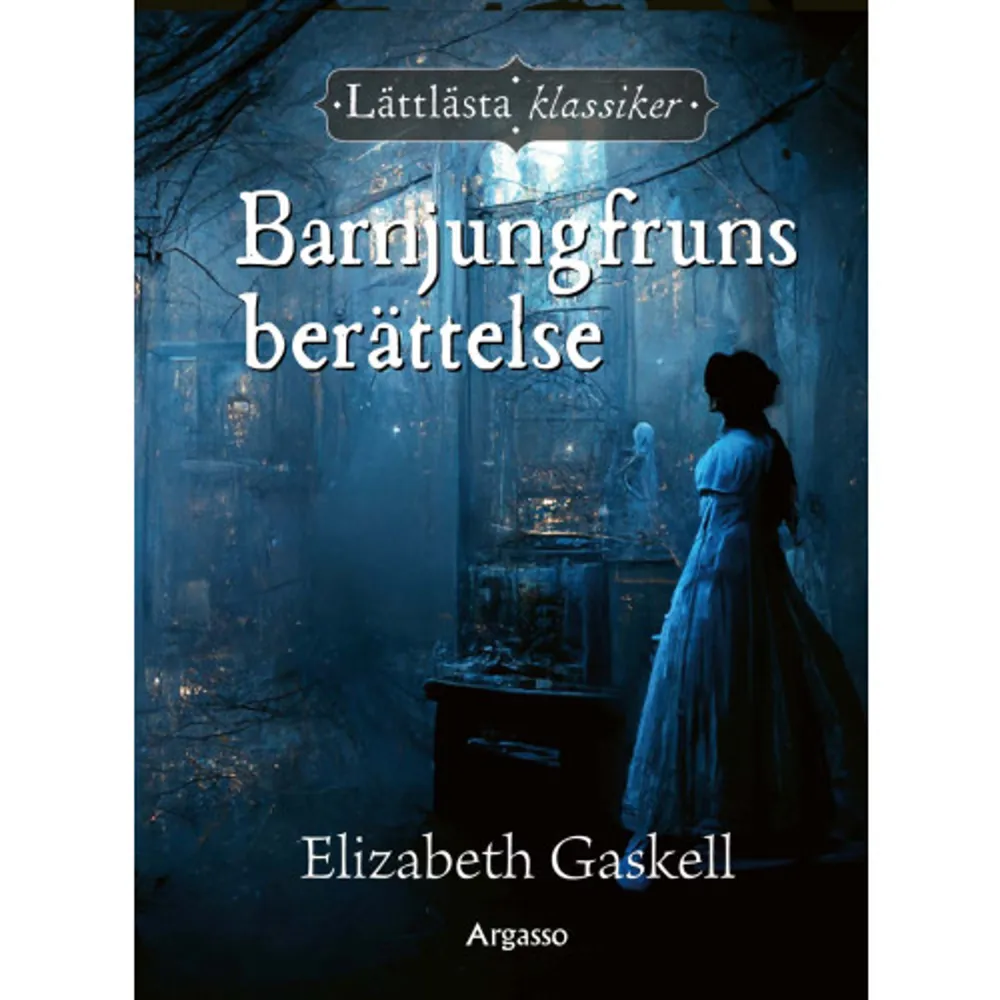 Hester är barnjungfru åt föräldralösa Rosamond och följer med henne till hennes nya hem på det ödsliga godset Furnivall. Där bor en äldre släkting - en dam med ett hemlighetsfullt förflutet - och ett antal trogna tjänare. Hester och Rosamond finner sig tillrätta på godset men upptäcker snart att allt inte står rätt till. Någon eller något hemsöker godset och skrämmer tjänarna till tystnad. Allt ställs till slut på sin spets när en kuslig, oförklarlig händelse hotar lilla Rosamonds liv ...En klassisk, gotisk spökhistoria av Elizabeth Gaskell, en av den viktorianska erans stora författare. Hennes signum var levande, stämningsfulla och varmhjärtade historier, ofta med ett socialt patos och ett fokus på kvinnor och de mest utsatta i samhället. Ingår i serien Lättlästa klassiker, böcker som med ett oavkortat format och varsamt bearbetade till enklare svenska introducerar klassiska texter till nya läsare. I slutet av boken finns ett extramaterial där både berättelsen och författaren presenteras närmare.    Format Inbunden   Omfång 85 sidor   Språk Svenska   Förlag Argasso bokförlag AB   Utgivningsdatum 2023-12-15   Medverkande Helena Olsson   ISBN 9789189362369  . Böcker.