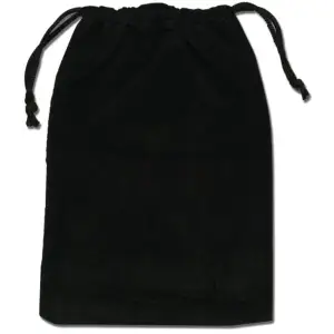 Velveteen drawstring pouch is perfect for storing and carrying your favorite Tarot deck or other cards.