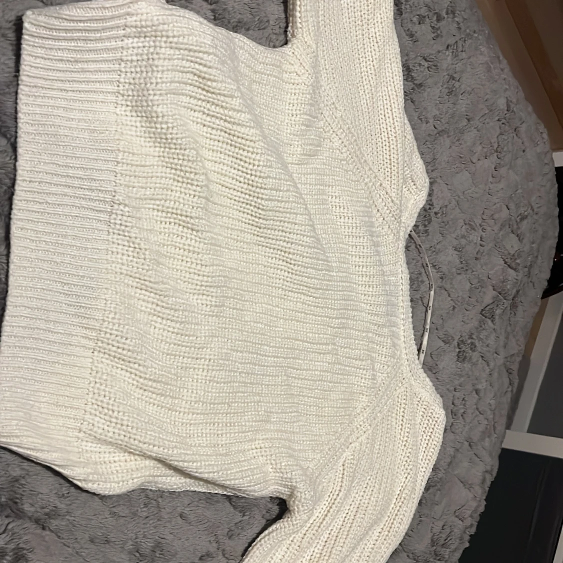 Vit stickad tröja från JDY - 92