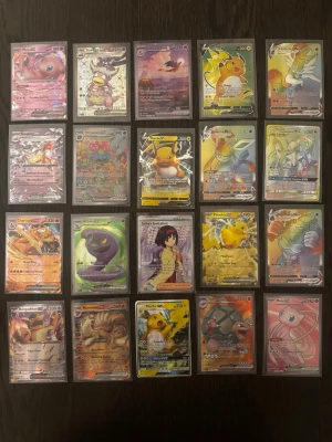 Pokémon kort Samling - Säljer av min samling på Pokémon kort. Skickas med post 