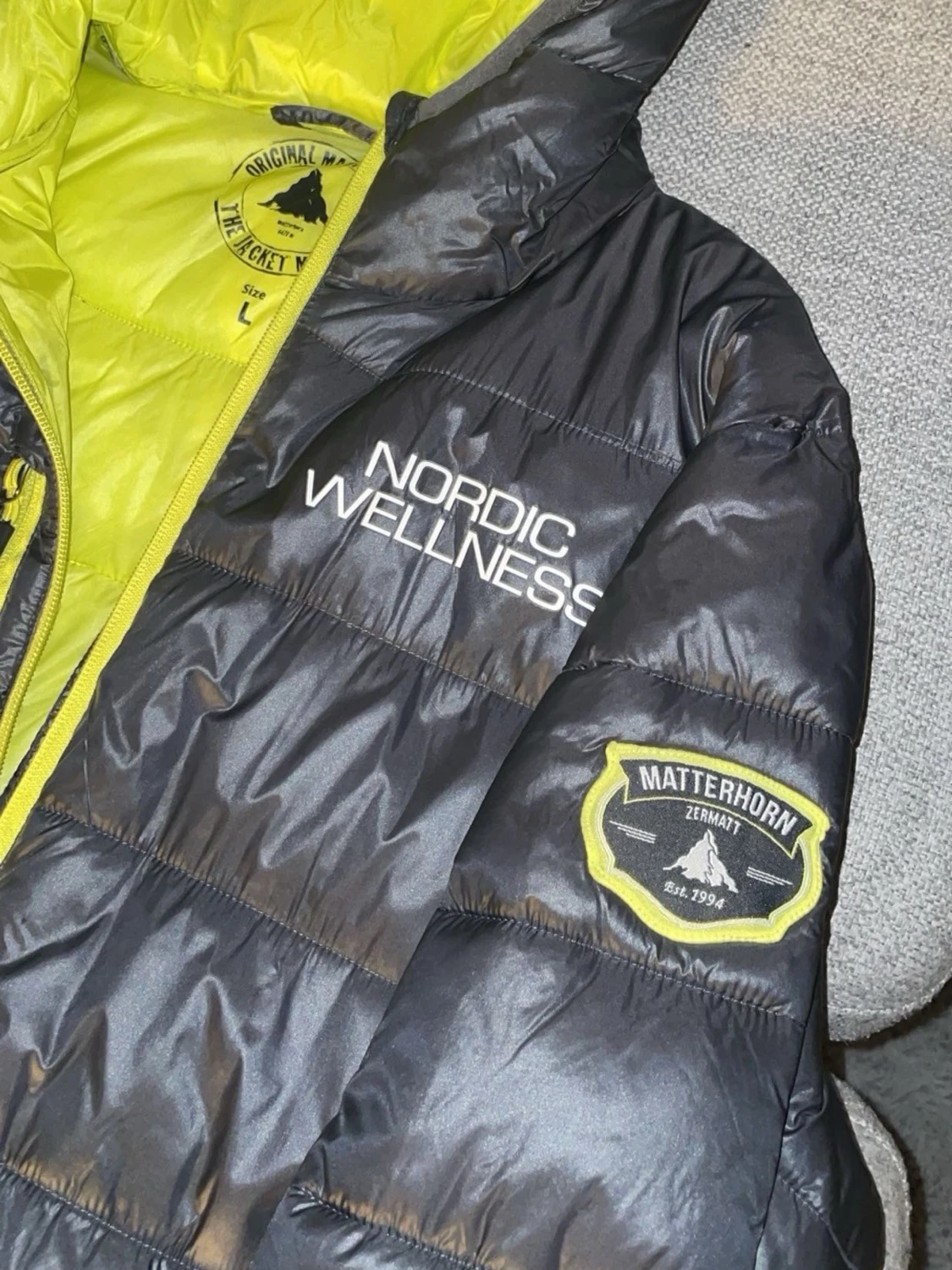 Svart pufferjacka från Matterhorn  - 1